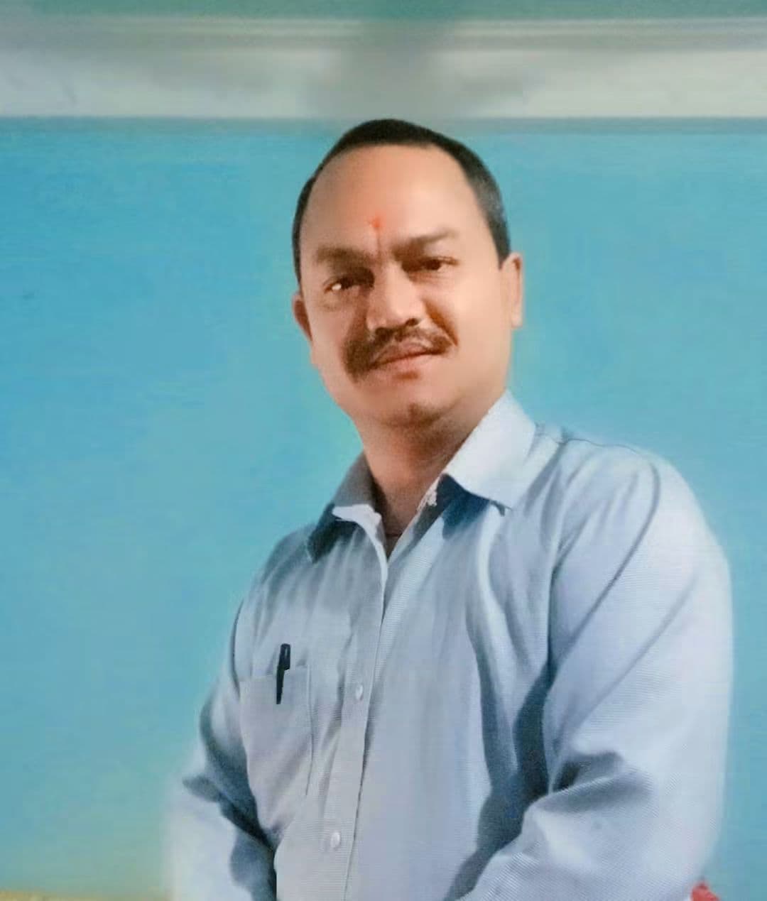 Portrait of Tej Prakash GC